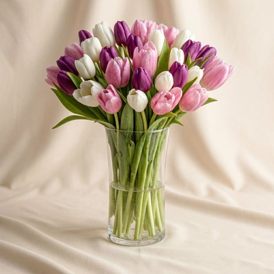 Painted Skies Tulip Bouquet