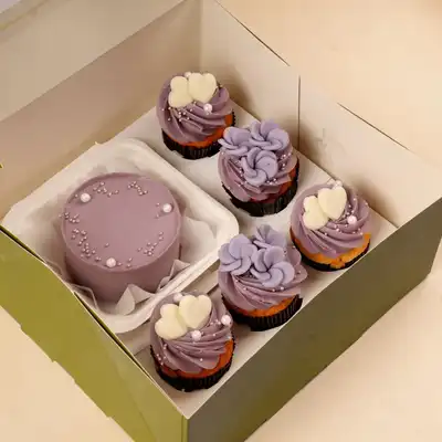 Indulgent Chocolate Bento Cake & Cupcake Delight