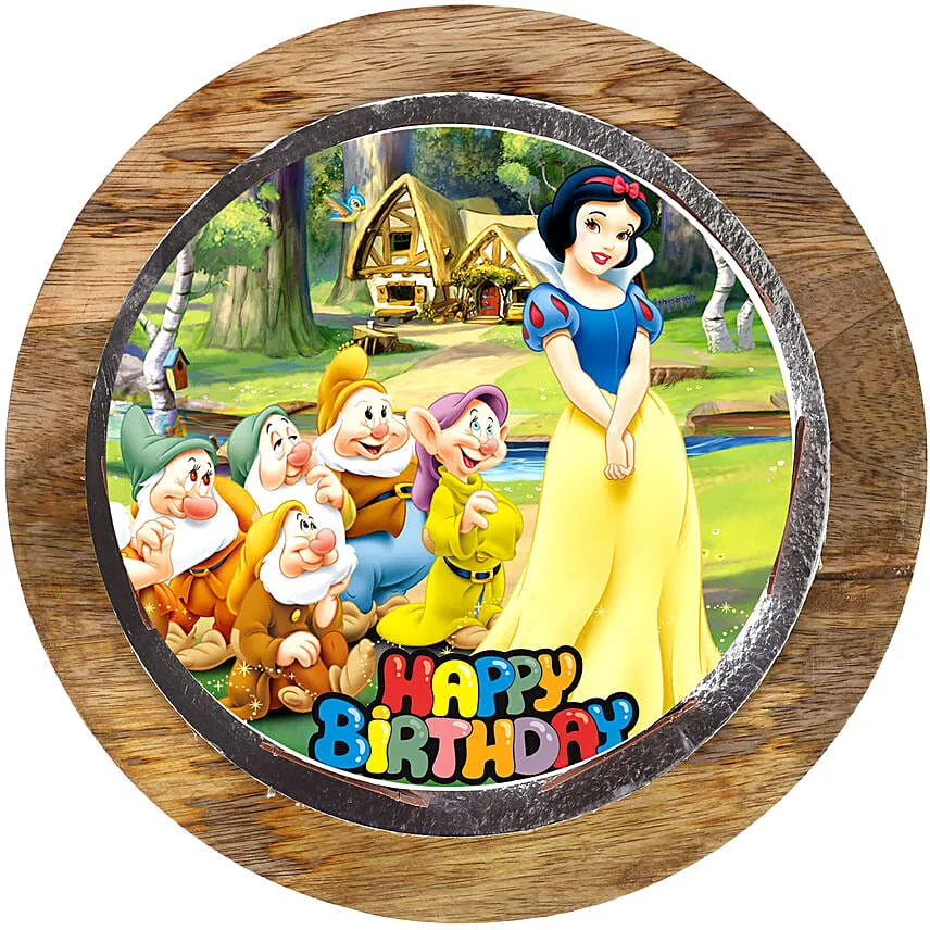 Snow White Blackforest Cake 1 Kg Eggless