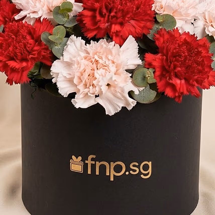 Carnations Flower Box