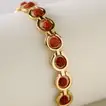 Elegant Rudraksha Bracelet with Delicious Soan Papdi Gift Set