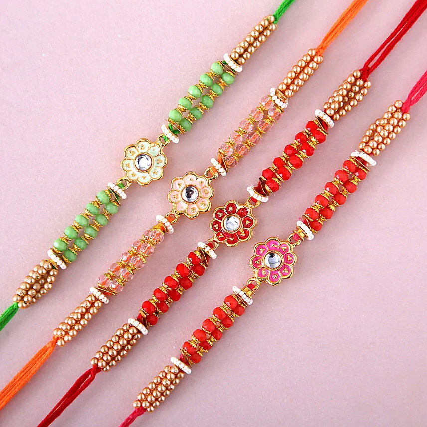 Sneh Meenakari Rakhis & Cashews