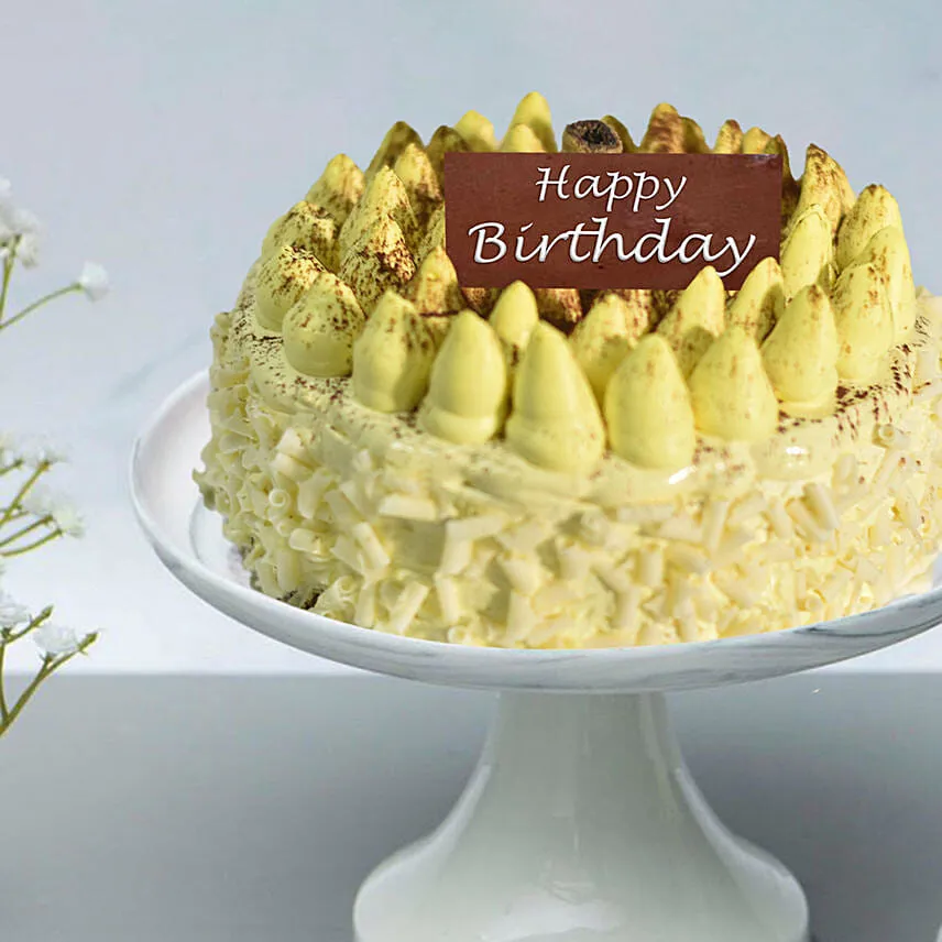 Durian Mousse Cake For Birthday