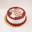 Festive New Year Celebration Cake 2026 - Delicious & Decorative - Chocolate