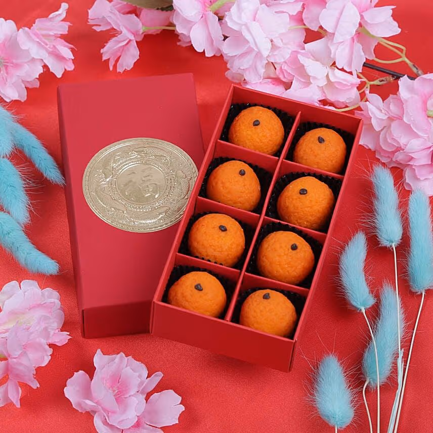 8 Pcs Manadarin Chocolate in Prospeity Box