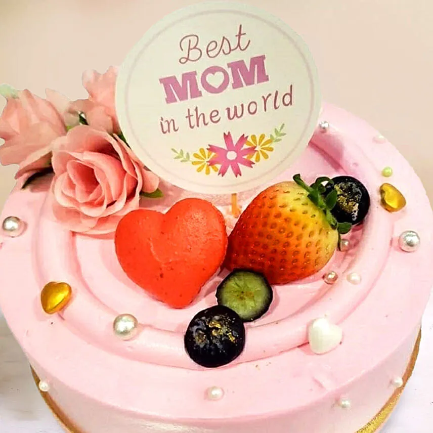 Best Mom In The World Chocolate Cake 6 Inches