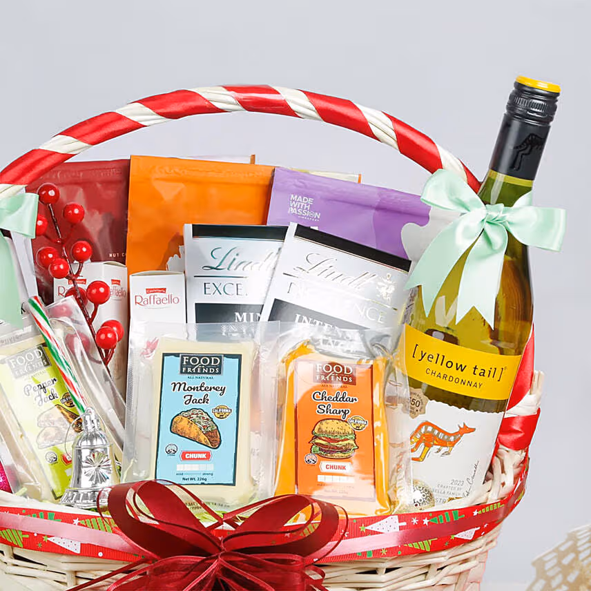 Wine Sweet Treats Christmas Special Basket