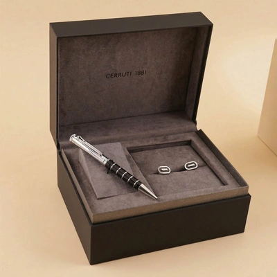 Cerruti Cufflinks & Premium Pen Gift Box for Him