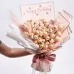 Luxurious Ferrero Rocher Birthday Bouquet with Pampas Touch