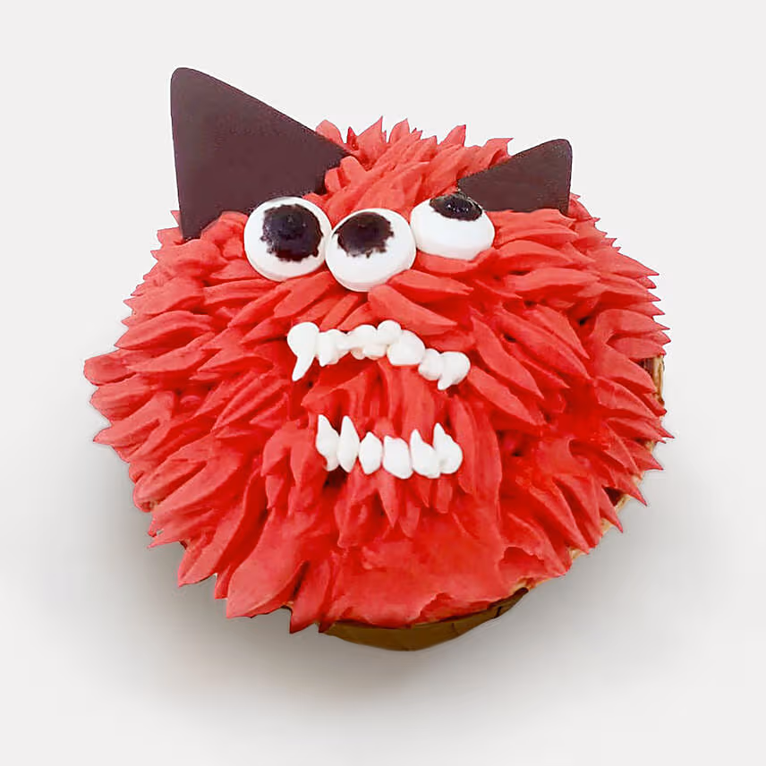 Halloween Chocolate Ganache Cupcakes 4 Pcs