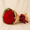 لهيب الحب | بوكيه 50 وردة حمراء