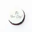 Delicious Chocolate 'Congrats' Cupcakes - Box of 6