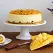 Tempting Mango Passion Cheesecake