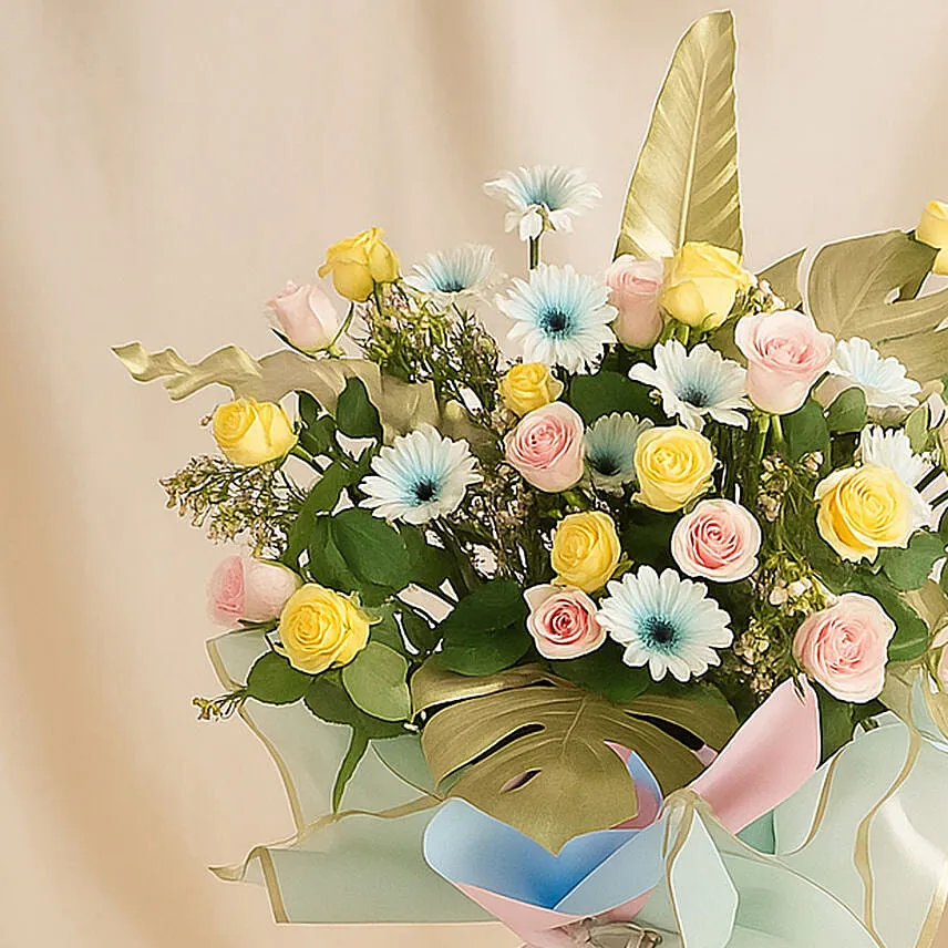 Congratulatory Flower Stand For Commendable Achievement