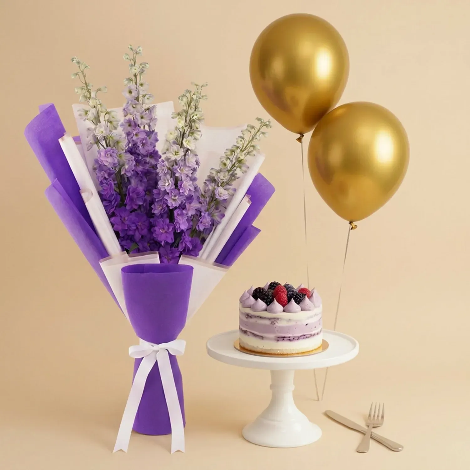 With Cake