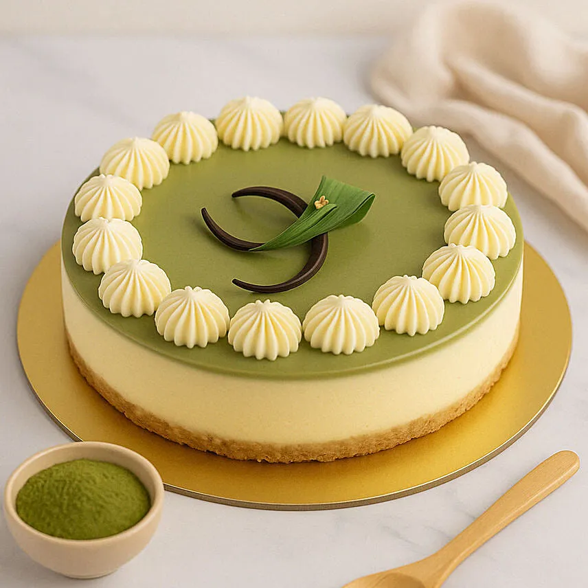 Green Tea Macha Cheese Cake