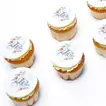 Elegant Thank You Vanilla Cupcakes - Set of 6