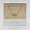 Exquisite Signature Heartbeat of Love Necklace with Crystals