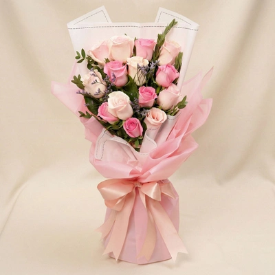 14 Mixed Roses Bouquet