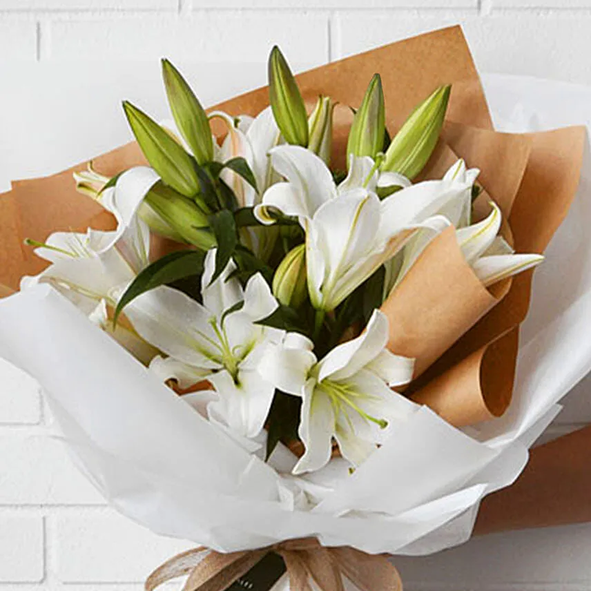 Beautiful Lilies Bouquet