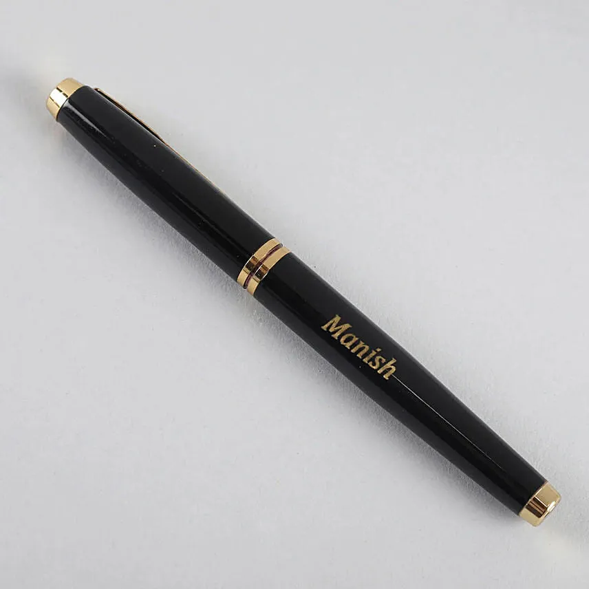 Devotional Ganesha Rakhi with Personalised Name Roller Pen