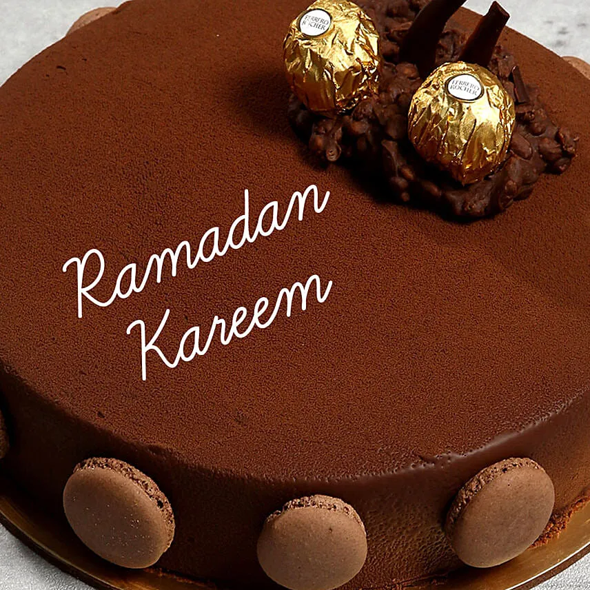 Ferrero Rocher Cake For Ramadan