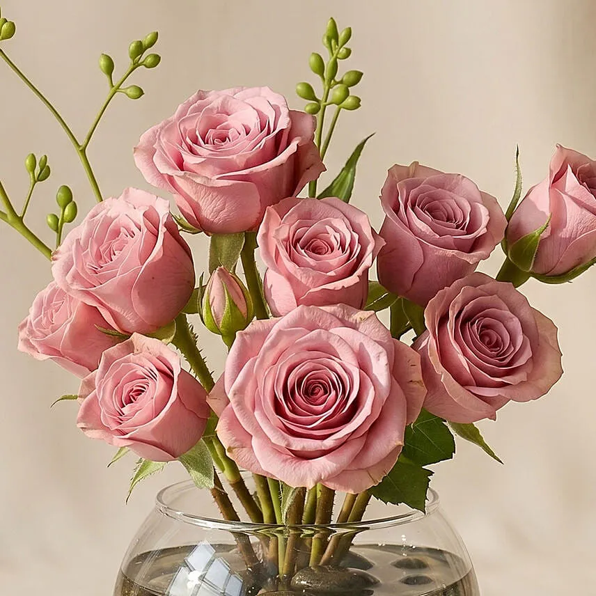 Mini Pink Roses