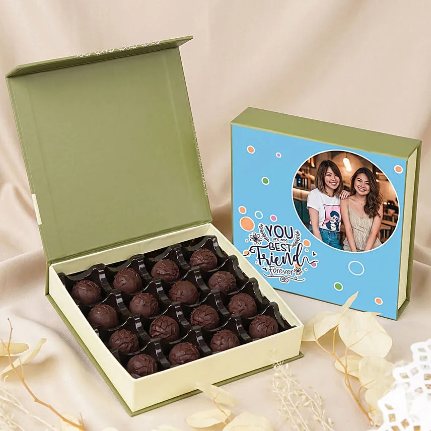 Best Friend Forever - Personalised Chocolate Truffle Box