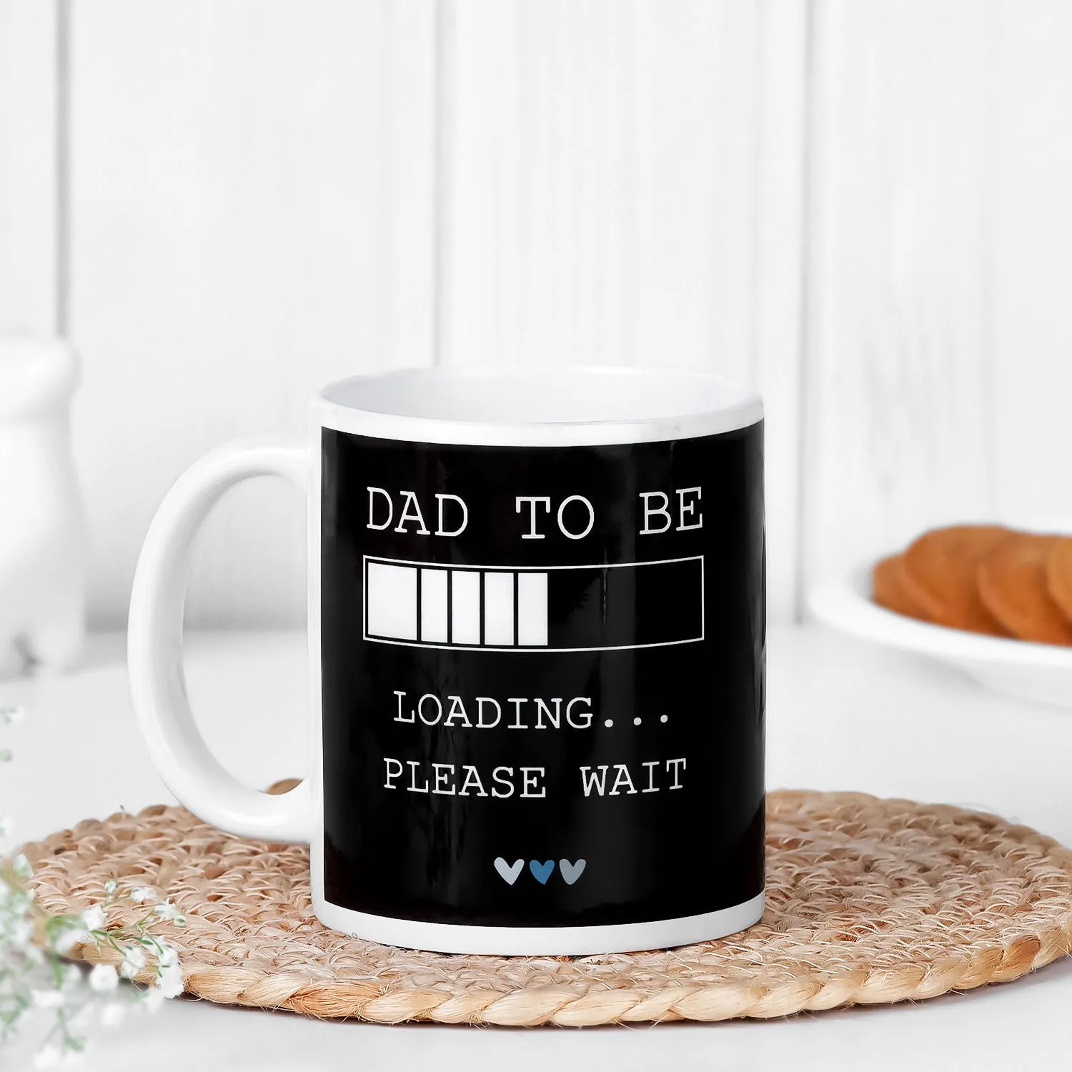 Dad-to-Be Loading... Please Wait - Ceramic Mug for Expecting Fathers
