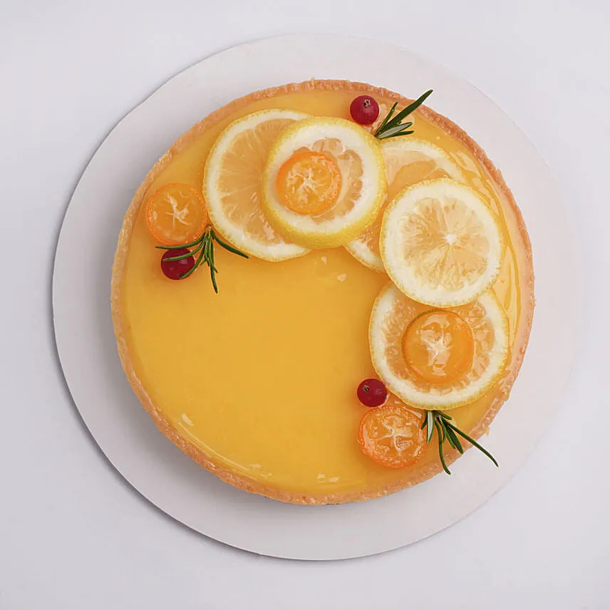 A Lemon Tart Story 8 Portion