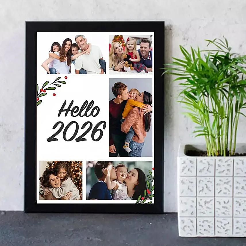 Hello 2026 Personalised Frame