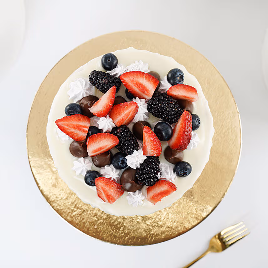 Mixed Berries Cake