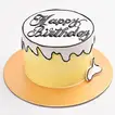 Delicious Chocolate Art Birthday Cake - A Sweet Celebration