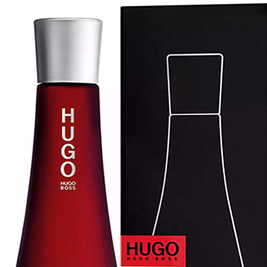 Deep Red By Hugo Boss For Women 90 Ml