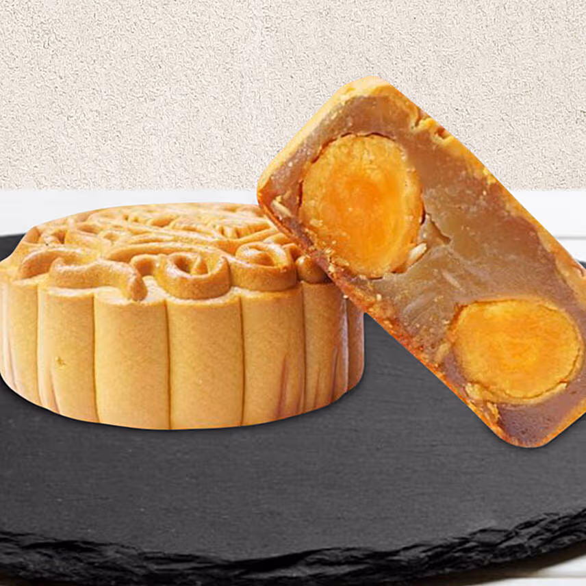 Lotus Double Yolk Mooncake