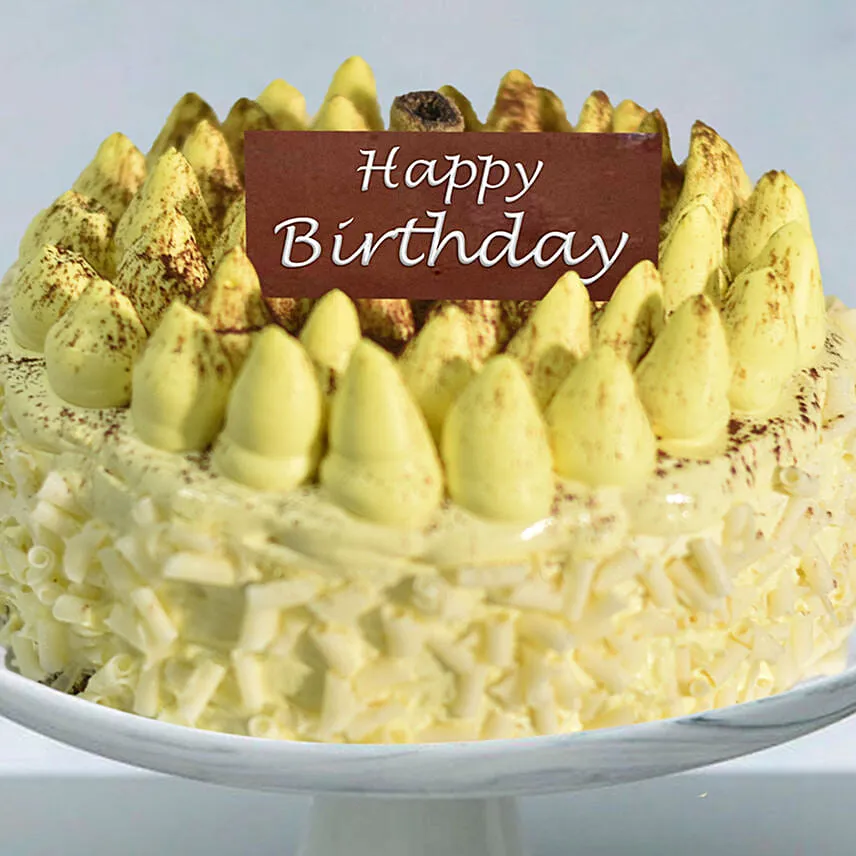Durian Mousse Cake For Birthday