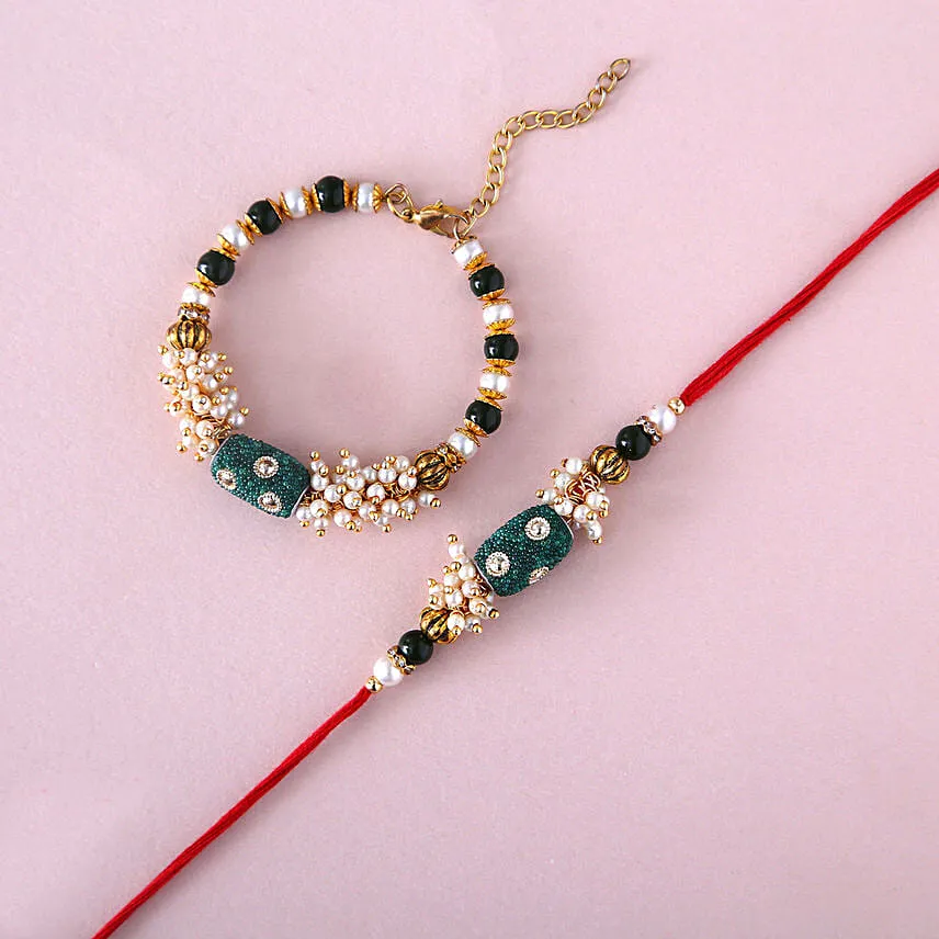 Sneh Pearl Bhaiya Bhabhi Rakhi & Rasgullas