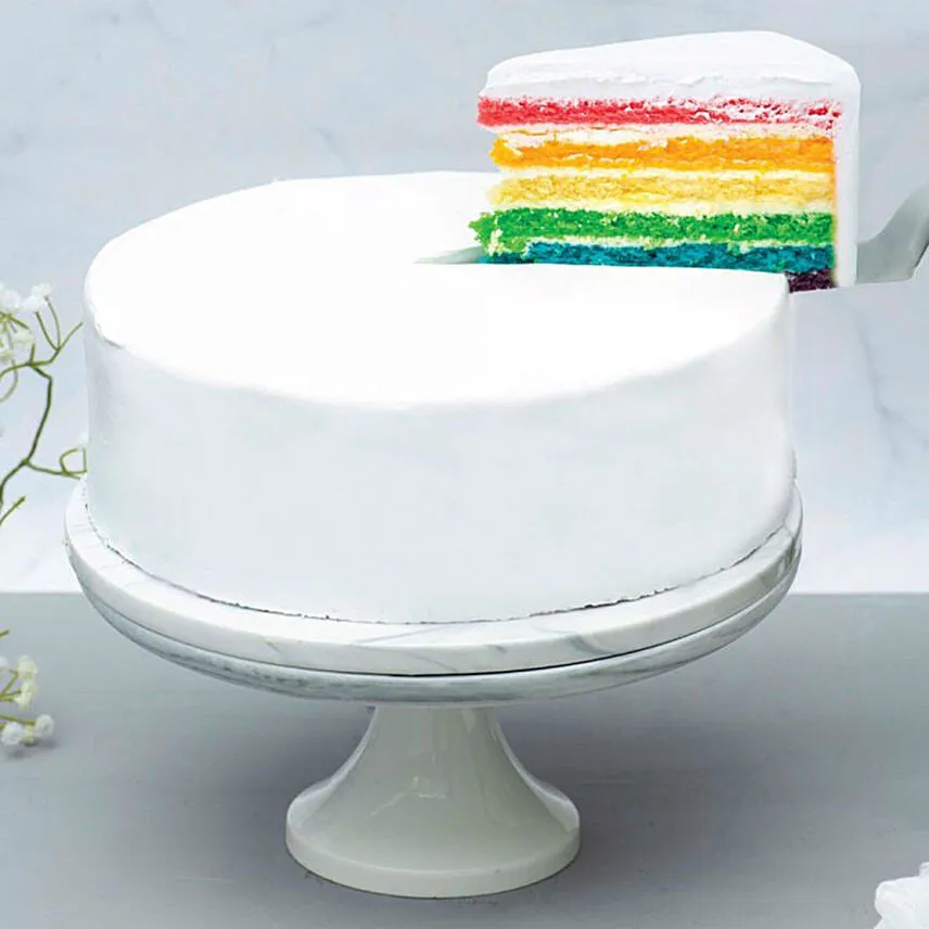 Rainbow Layer Cake