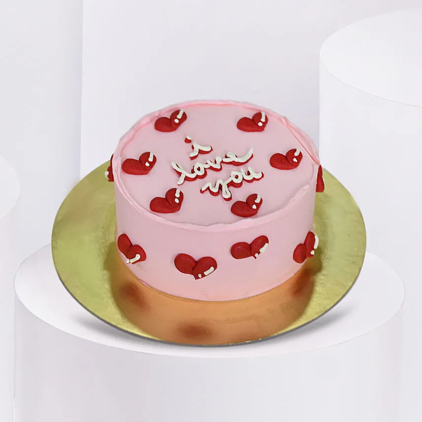 Forever Rose N teddy Dome with Cake