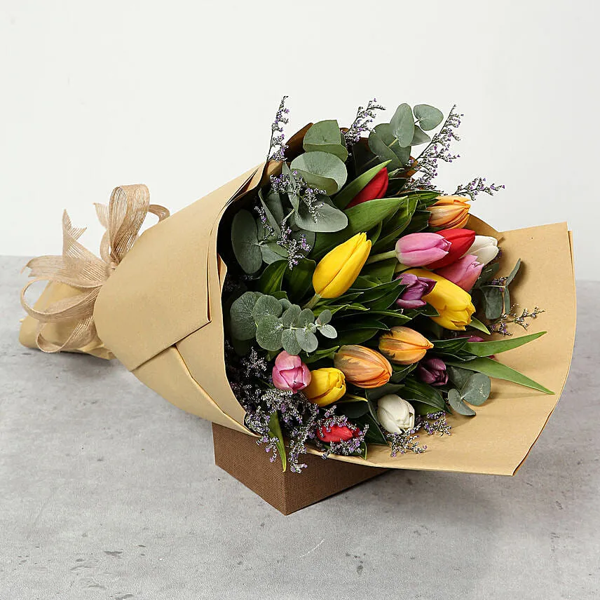 Beautiful Tulips Bouquet
