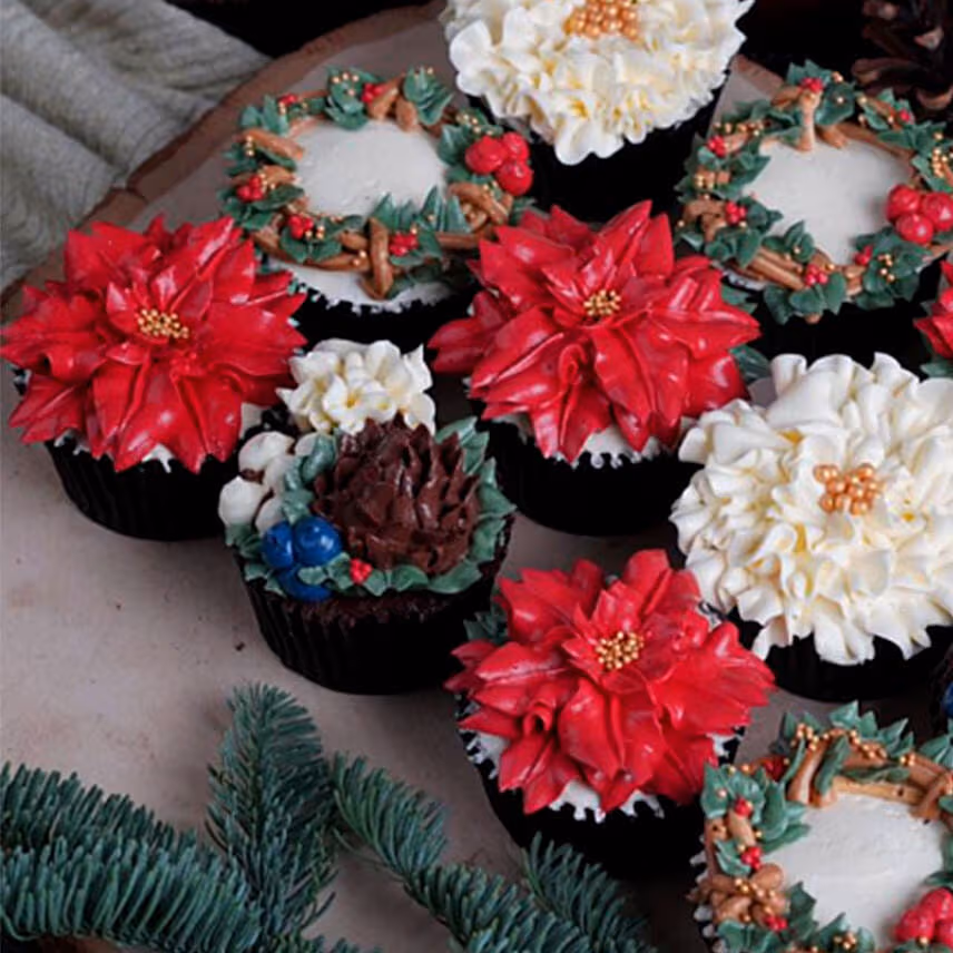 Santarina Belle Cupcake Set 12 Pcs