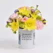 Personalized Friendship Mug with Fresh Flowers and Ferrero Rocher Chocolates