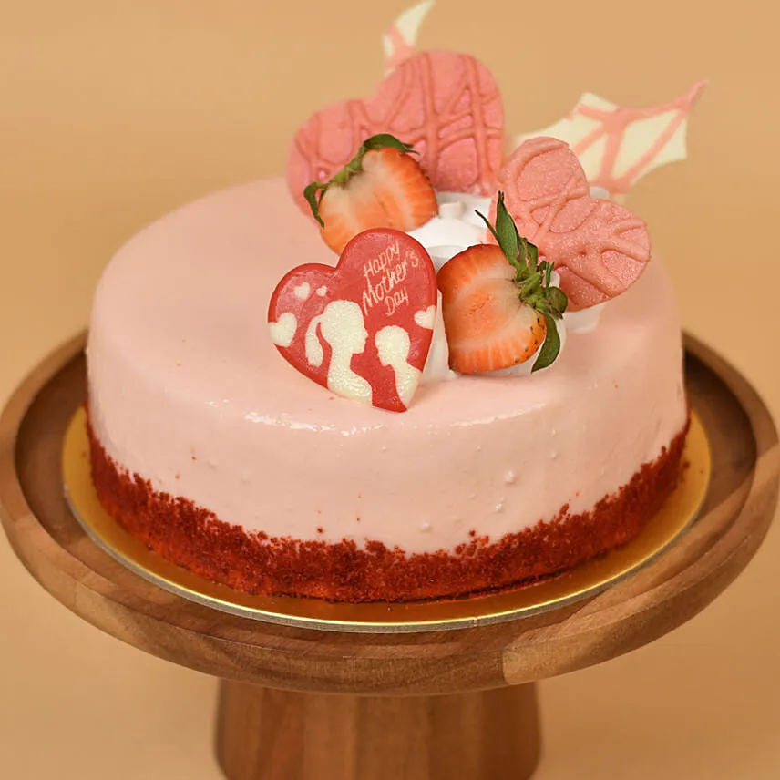 Heart for Mommy Cake 6 Inches