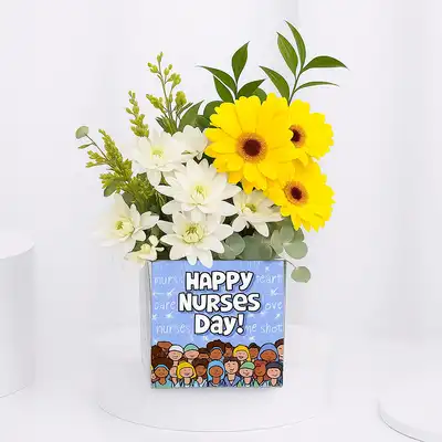  Happy Nurses Day Flower Vase