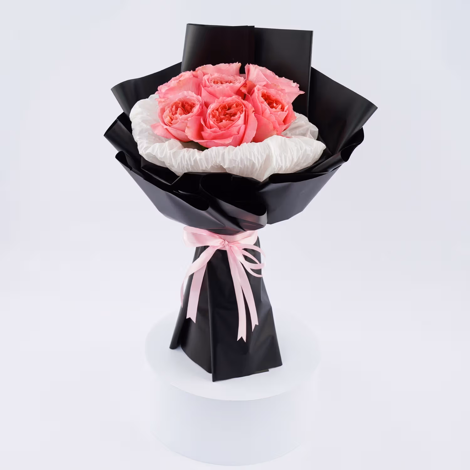 Pink Garden Roses Bouquet