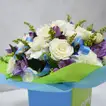 Ripple of Birthday Joy: Elegant Floral Arrangement