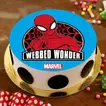 Marvel Spiderman Pineapple Photo Cake