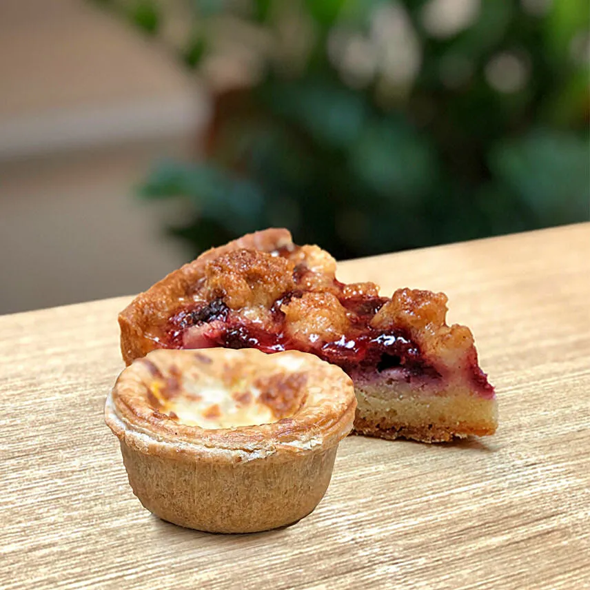 Raspberry Crumble Butter Chicken Pie Combo