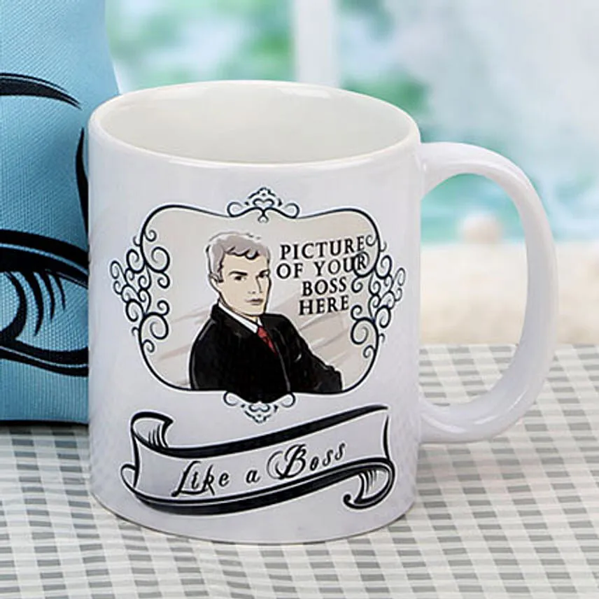 Like A Boss Personalised Mug