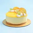 Sunny Citrus Birthday Cake - Refreshing Lemon Cheesecake Delight